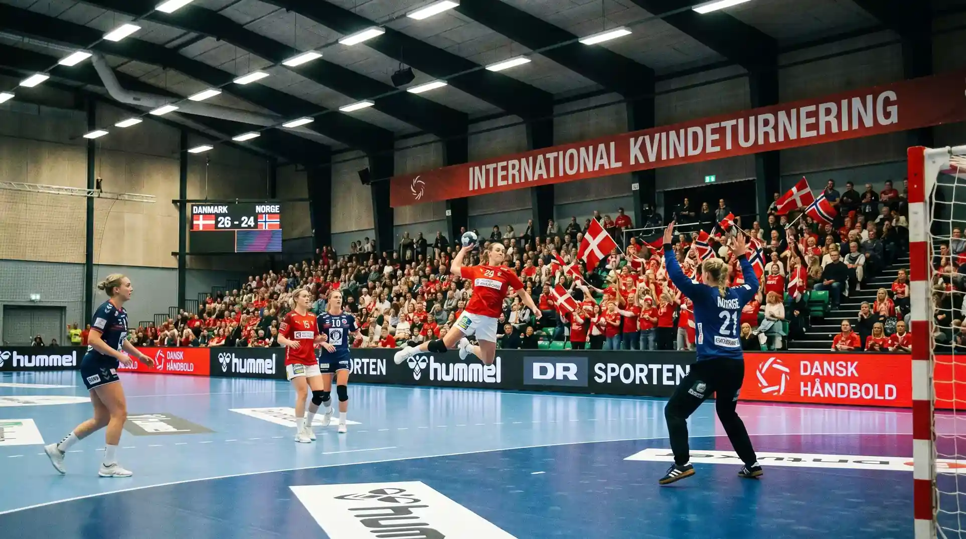 Håndboldkamp fra Golden League turneringen
